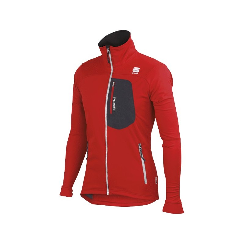 Oppvarming jakke Sportful Nordic Mid WS Jacket rød Oppvarming jakke Sportful Nordic Mid WS Jacket rød